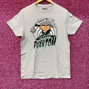 Nickelodeon Danny Phantom Spiral Retro Cartoon T-Shirt M